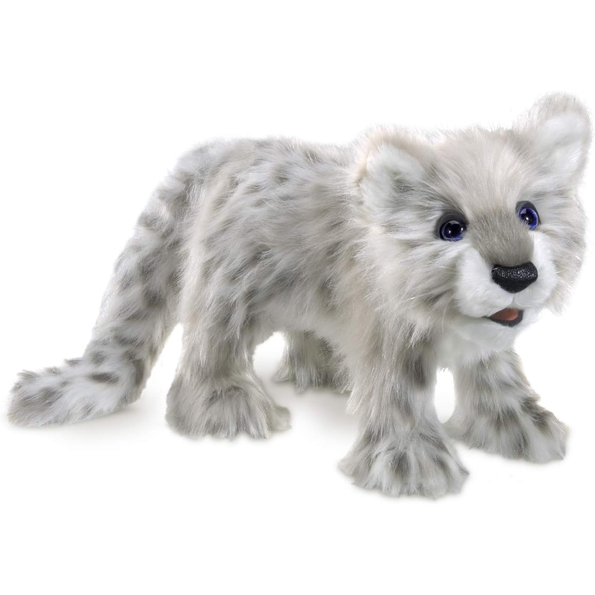 Folkmanis Snow Leopard Cub Hand Puppet
