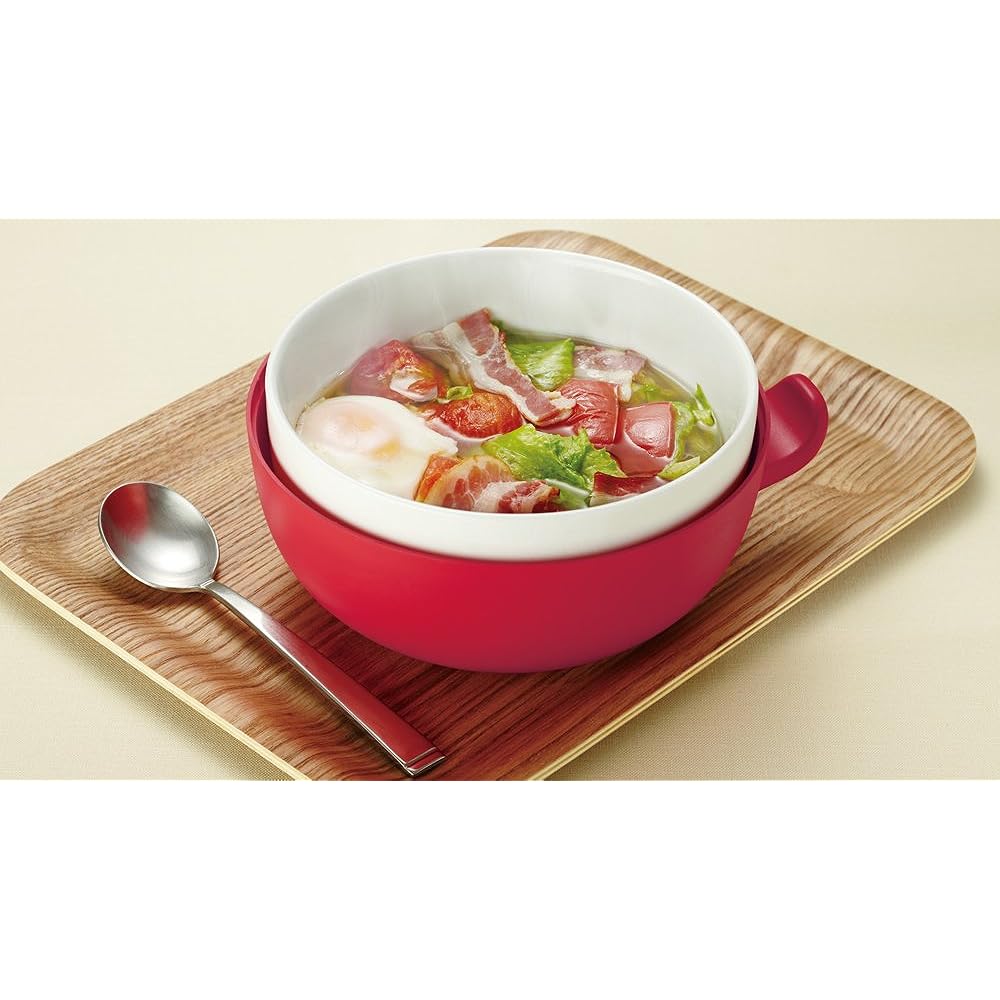 Tefal Microwave Pot Bowl Quick Bowl Red Kitchen Tool K20301