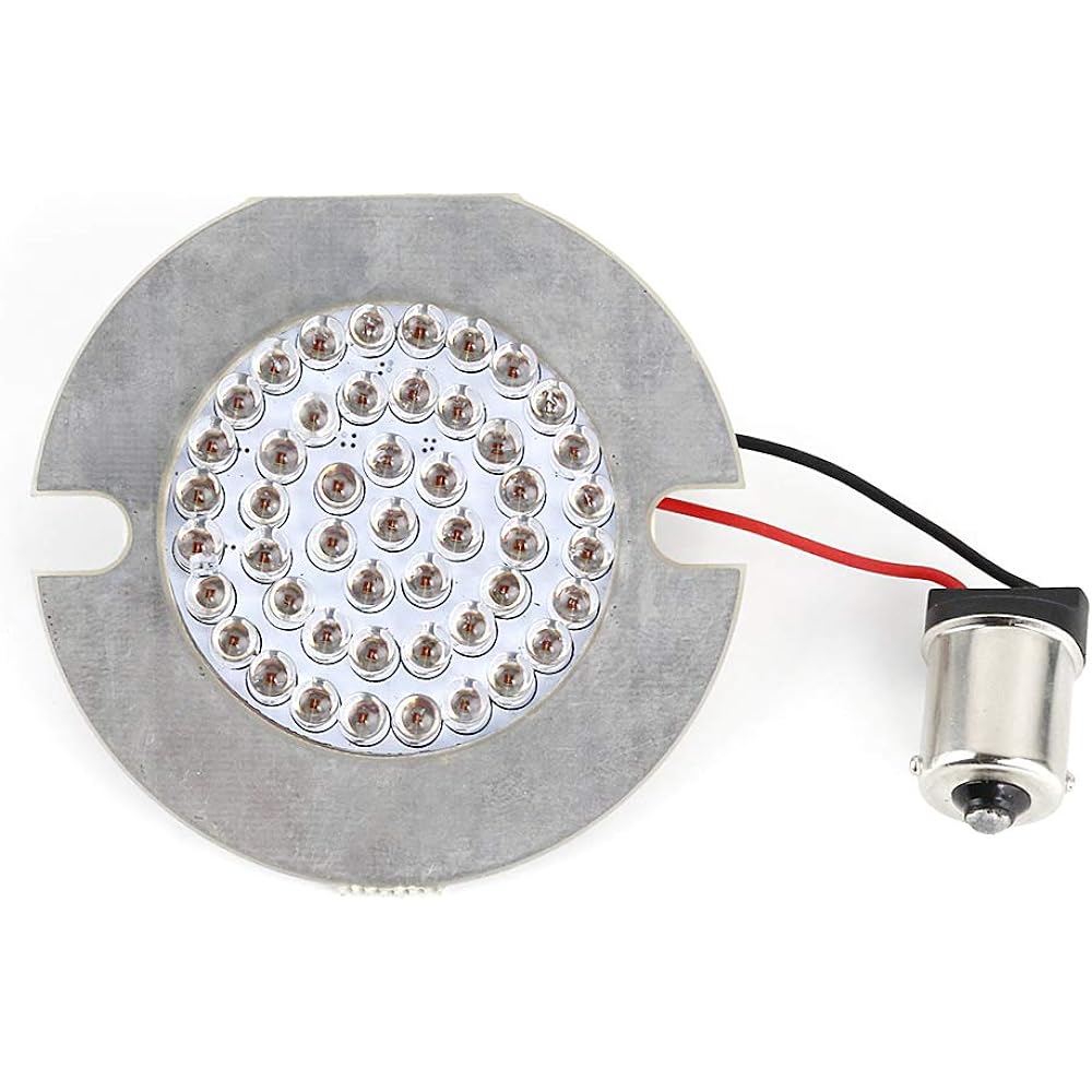 3 1/4" LED Turn Signal Flat Style Rear 1157 LED Turn Signal Kit for Harley-Davidson