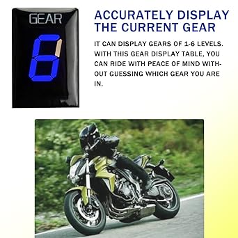 Digital Meter Display Motorcycle Gear Indicator Suzuki TL1000R TL1000S TL1000 SR TL 1000R 1000S VZ1500 VLR1800 VZR1800 Gradius Gear Indicator Meter Indicator Meter Display