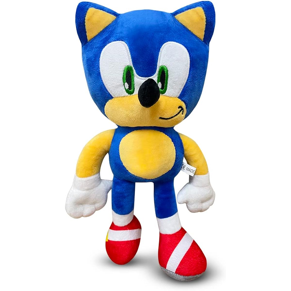 SPAKTOY Plush 11" Movie Stuffed Animal Figure Toy Cotton Soft Plush Game Animal Figure Collection Birthday Christmas Easter Gift for Kids Boys Girls (Blue)