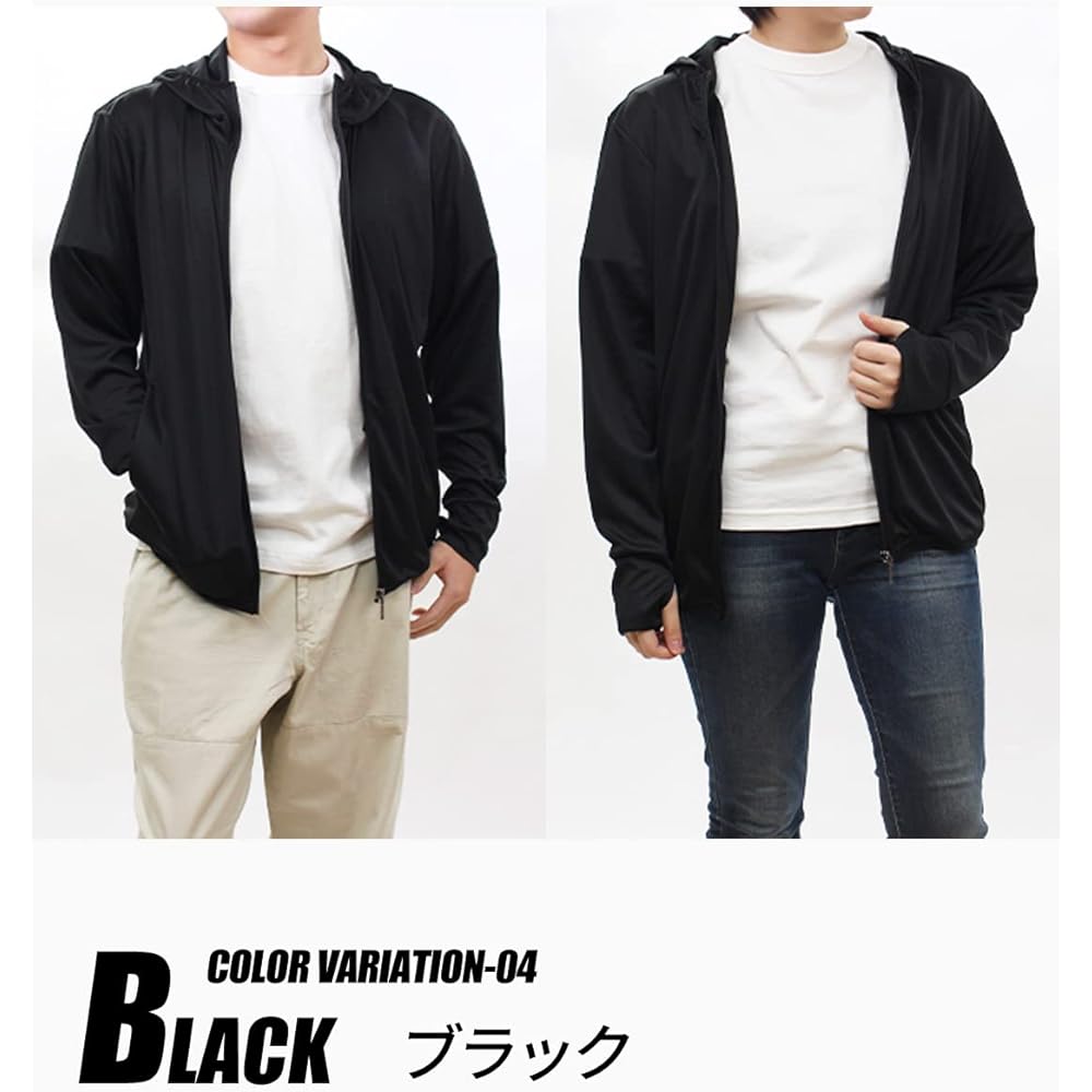 [IMPACTORY] Water-absorbing, quick-drying, contact cooling hoodie, UV protection, smooth and comfortable, soft to the touch, stylish 233005I