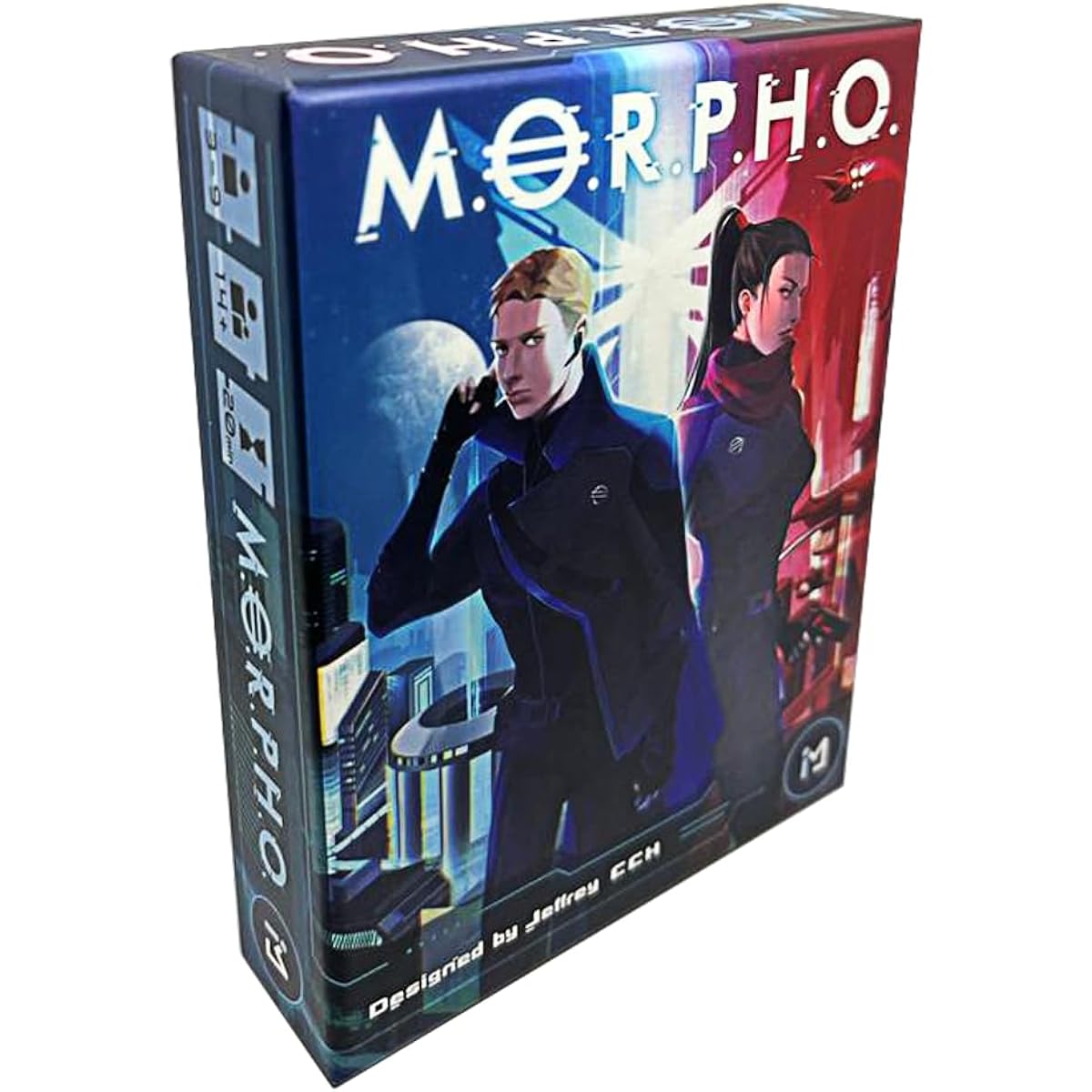 ICE MAKES M.O.R.P.H.O. | Strategy Card Game | Double Identity Social Deduction Game | Pocket Size Travel Family Friendly | 3-9 Player Board Game Adventure and Brain Teaser | Ages 14+