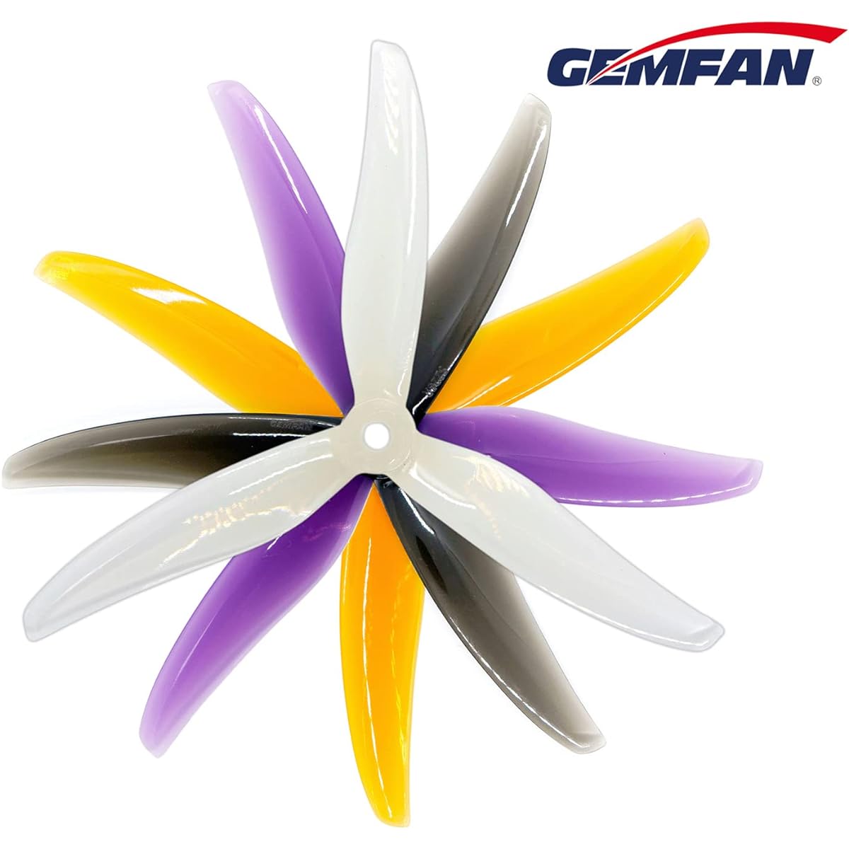 Gemfan 16pcs Better Grip Durable Hurricane FPV Propeller 5.2" 3 Blades Freestyle Prop 2207 2208 2306 Brushless Motor for DJI FPV Racing Drone Quadcopter