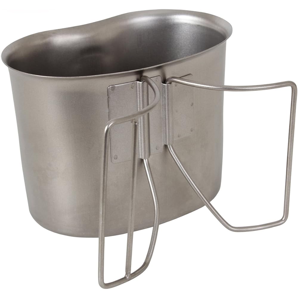 ROTHCO Bushcraft.jp GI Style Stainless Steel Canteen Cup 05-02-surv-0002