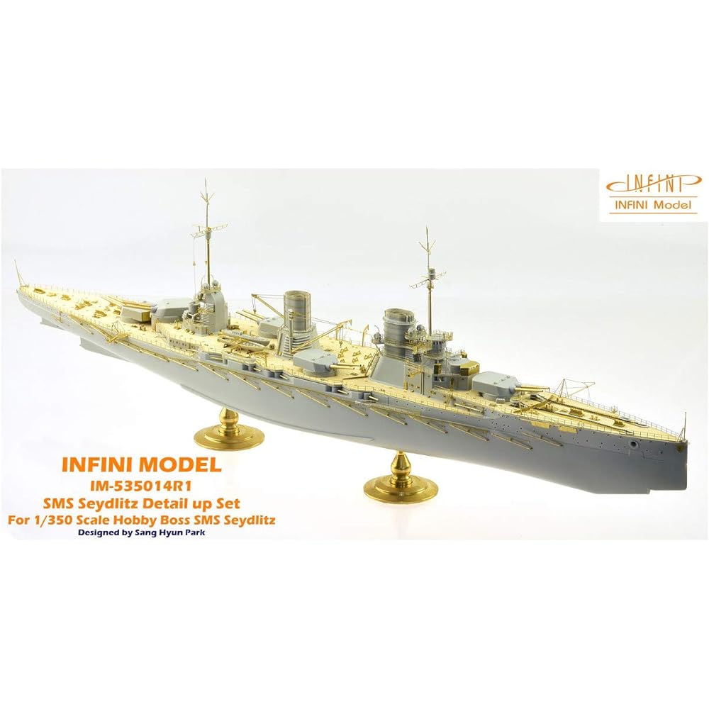 Infini Model 1/350 IM Series for German Navy Battlecruiser Seydlitz (for HB) Plastic Model Parts IM53514