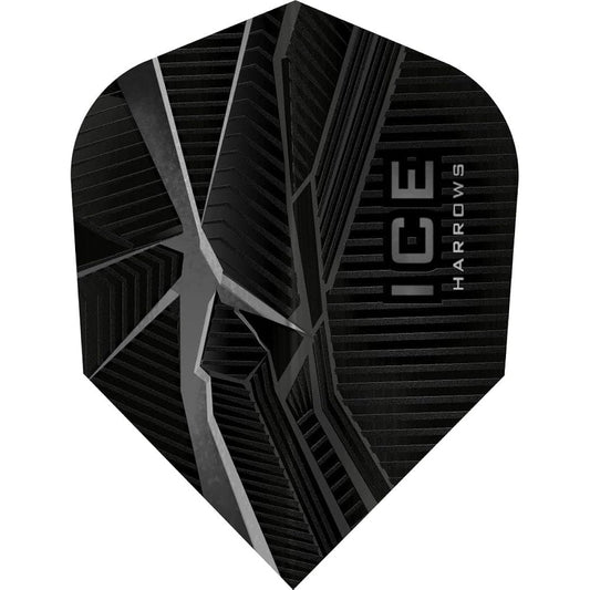 Harrows Ice Recut | 100 Micron Dart Flights Standard No.6 Multiple Set Sizes Multiple Colors