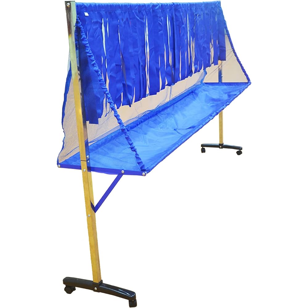 Voodans Mobile Table Tennis Table Pickup Net, Table Tennis Ball Prevention Net, Dedicated Ball Pickup Net, For Practice, Ball Collecting Net, Mobile, Double Oxford, Rebound Prevention