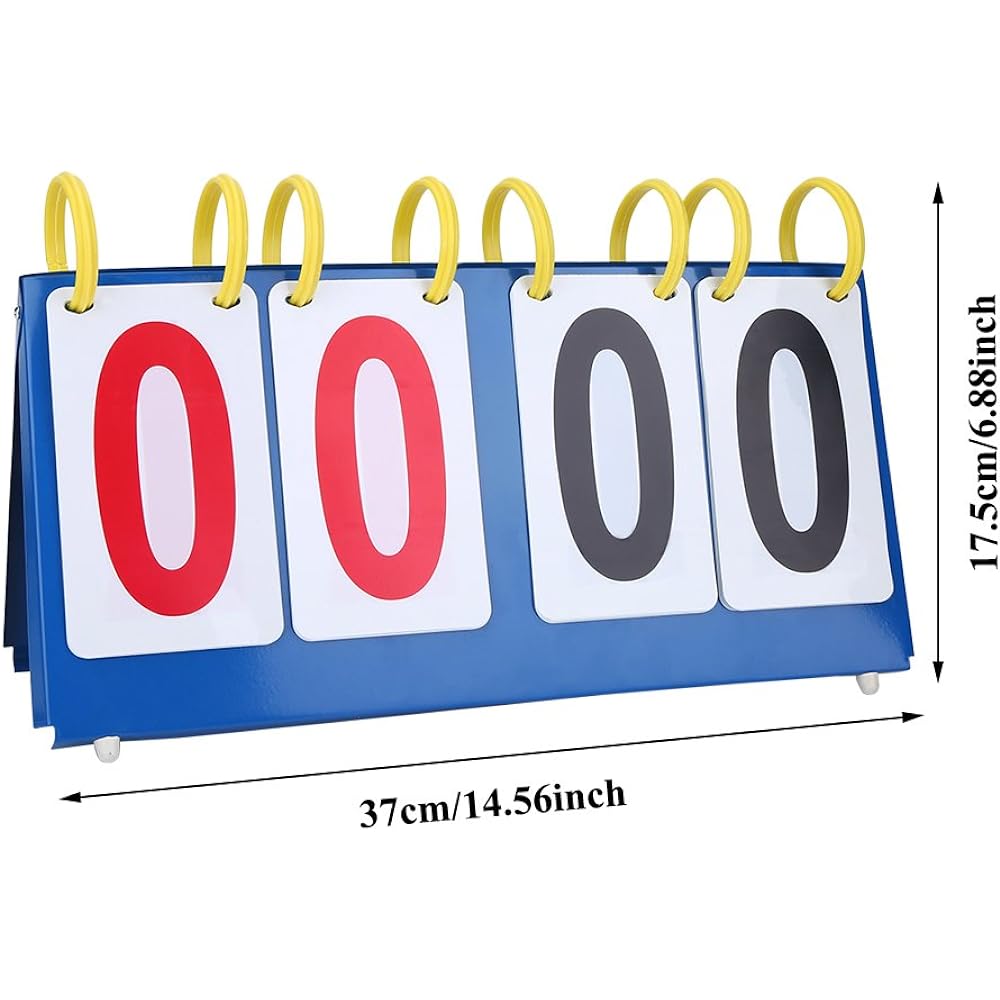 Scoreboard Scoreboard Easy to View Soccer Basketball Table Tennis Sports Scoreboard Lightweight Portable