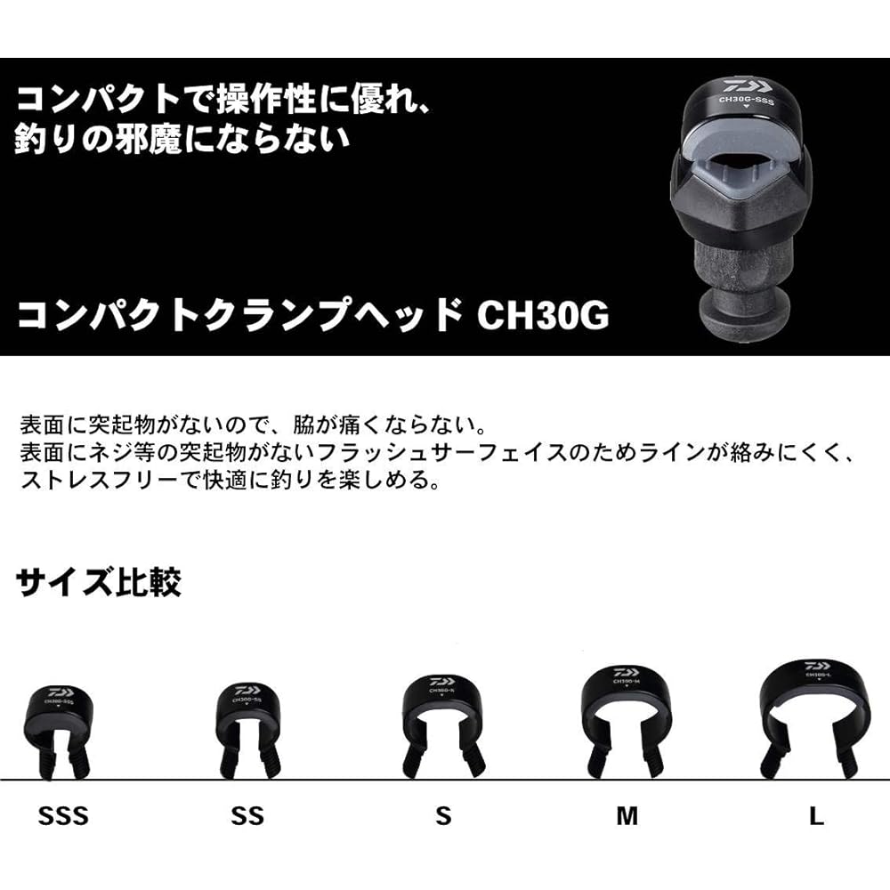 Daiwa compact clamp head CH