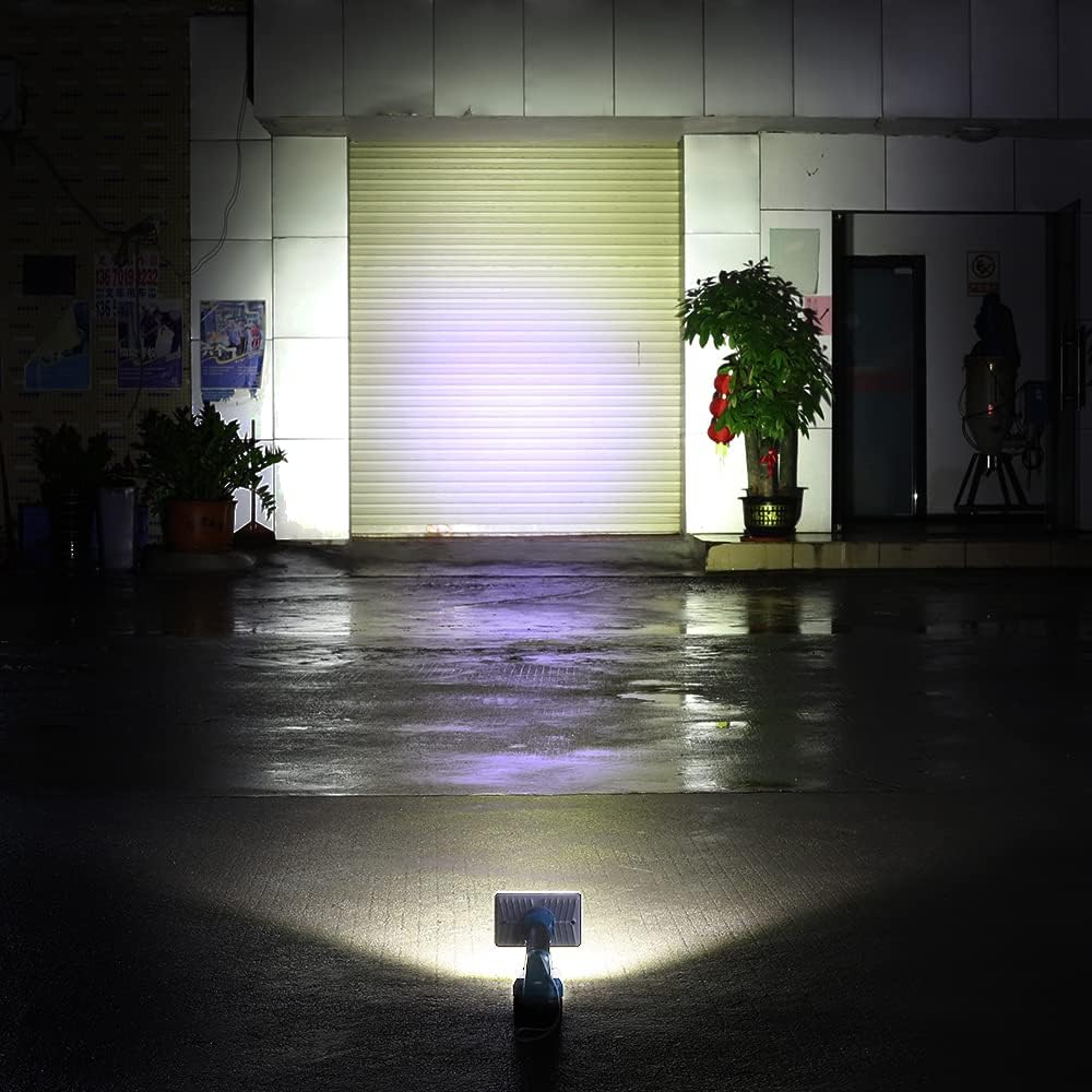 WaxPar Makita Compatible Rechargeable Light Work Light Disaster Prevention Power Outage Compatible For Climbing, Night Fishing, Camping Earthquake Protection High Brightness 18W Energy Saving 14.4V~18V Lithium Ion Battery Compatible with BL1460 BL1830 BL