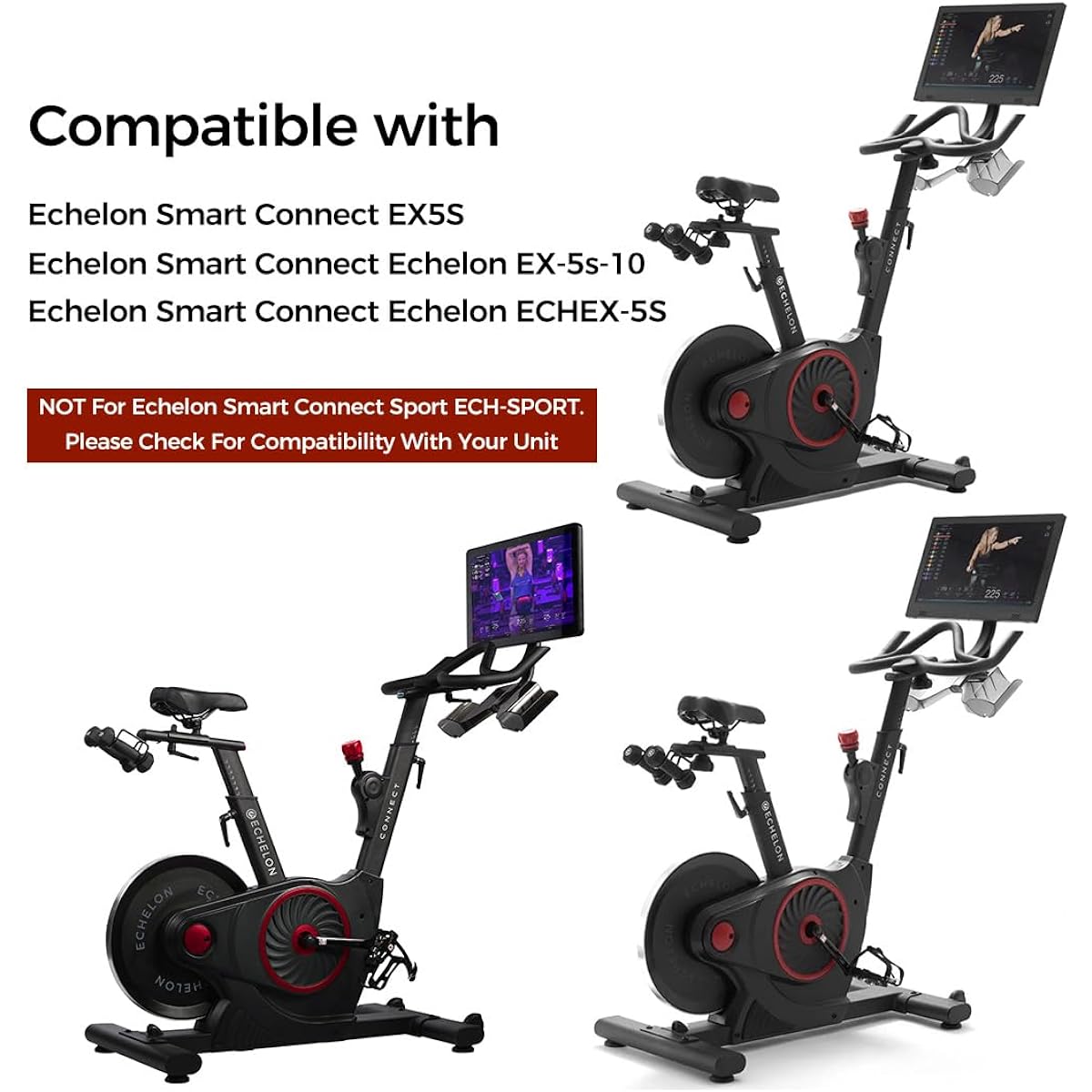 CASIMY 12V Adapter Power Cord Echelon Bike EX5S ECHEX-5s ECHEX5s EX-5s-10 EX5S-10 SUN-1200500 SH6MDBT42Q 8017A-MDBT42Q Exercise Fitness Cycling Bike Wahoo Battery Charger Power Supply