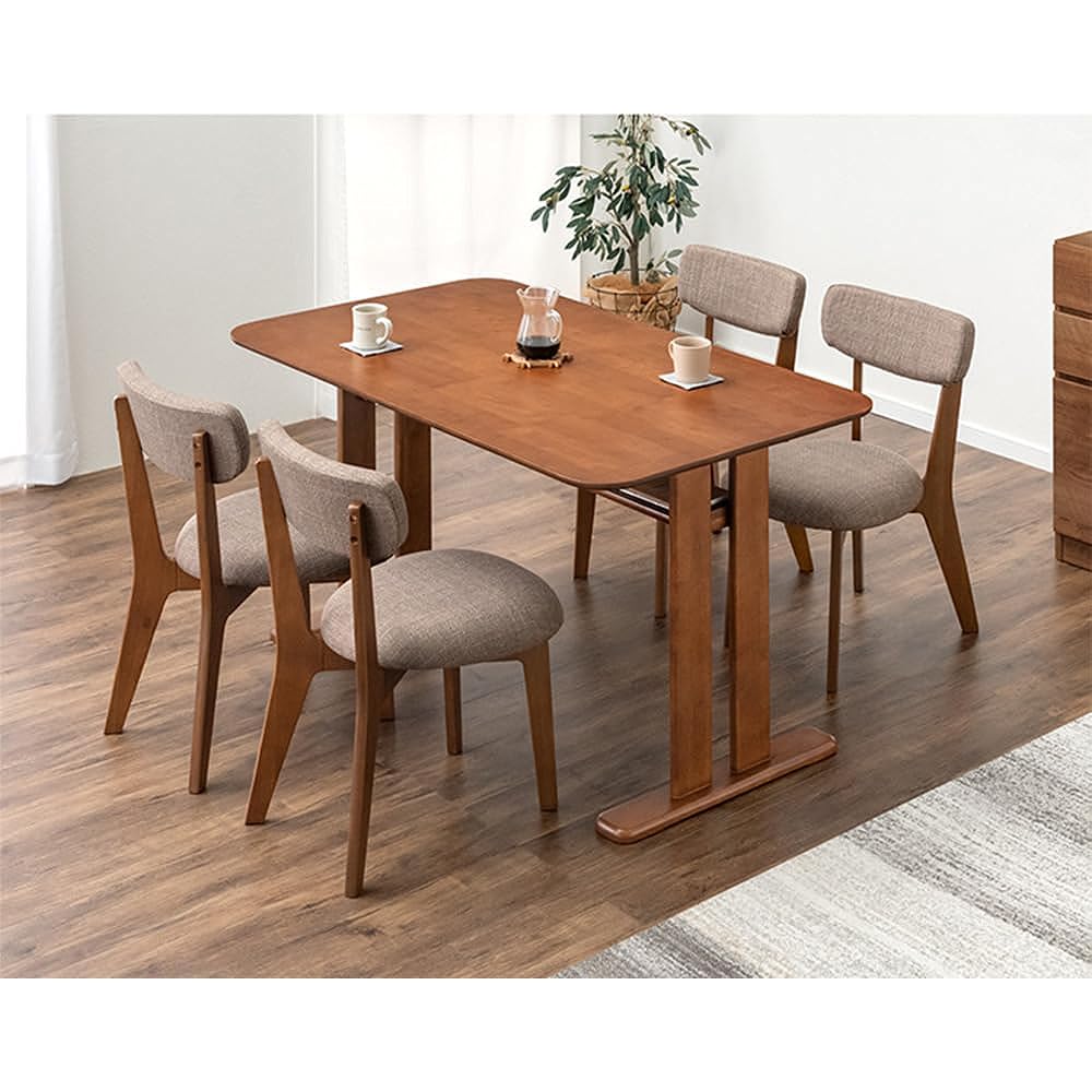 Gen of Tansu Dining Chair, Single Backrest, Wooden Chair, Seat, Water Repellent, Round Design, Chair, Dining Chair, Scandinavian 49600190(88614)