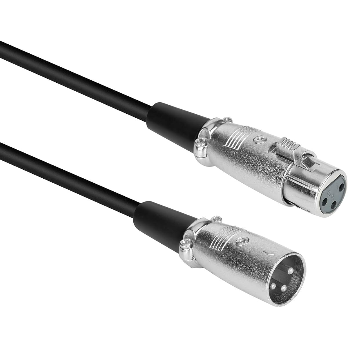 BOYA 10ft Balanced XLR Male to XLR Female Microphone Cable, Premium 3-Pin XLR Patch Cord Microphone Studio Cable for Camera/Camcorder/Speaker System/Radio Station