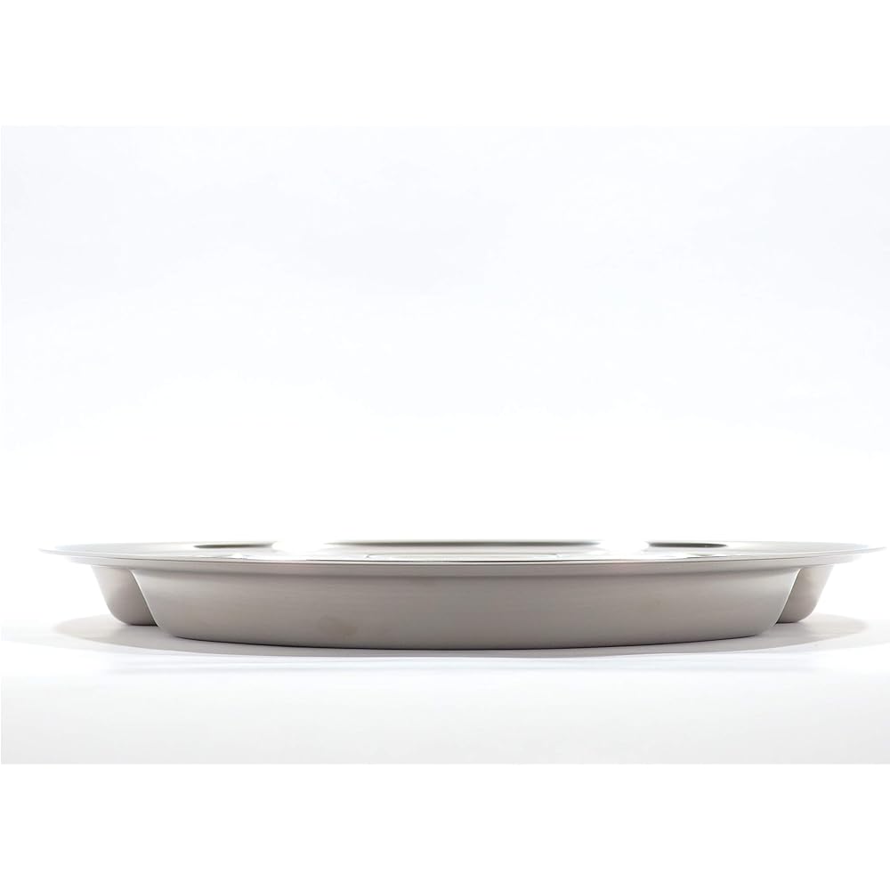 ZEBRA Stainless Steel Round Compartment Tray 30cm