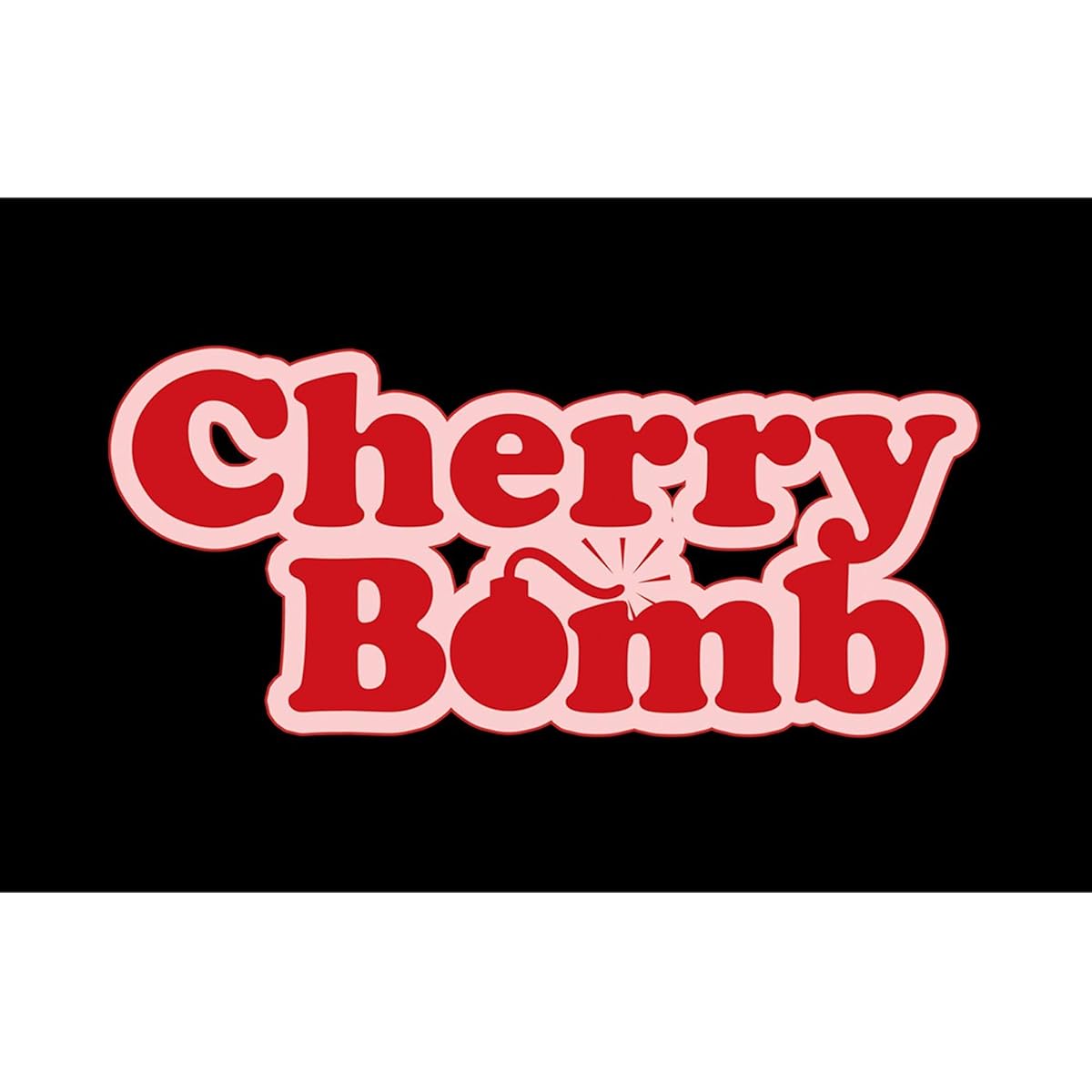 CafePress Cherry Bomb Oval Sticker Sticker Oval - 3x5 White by CafePress