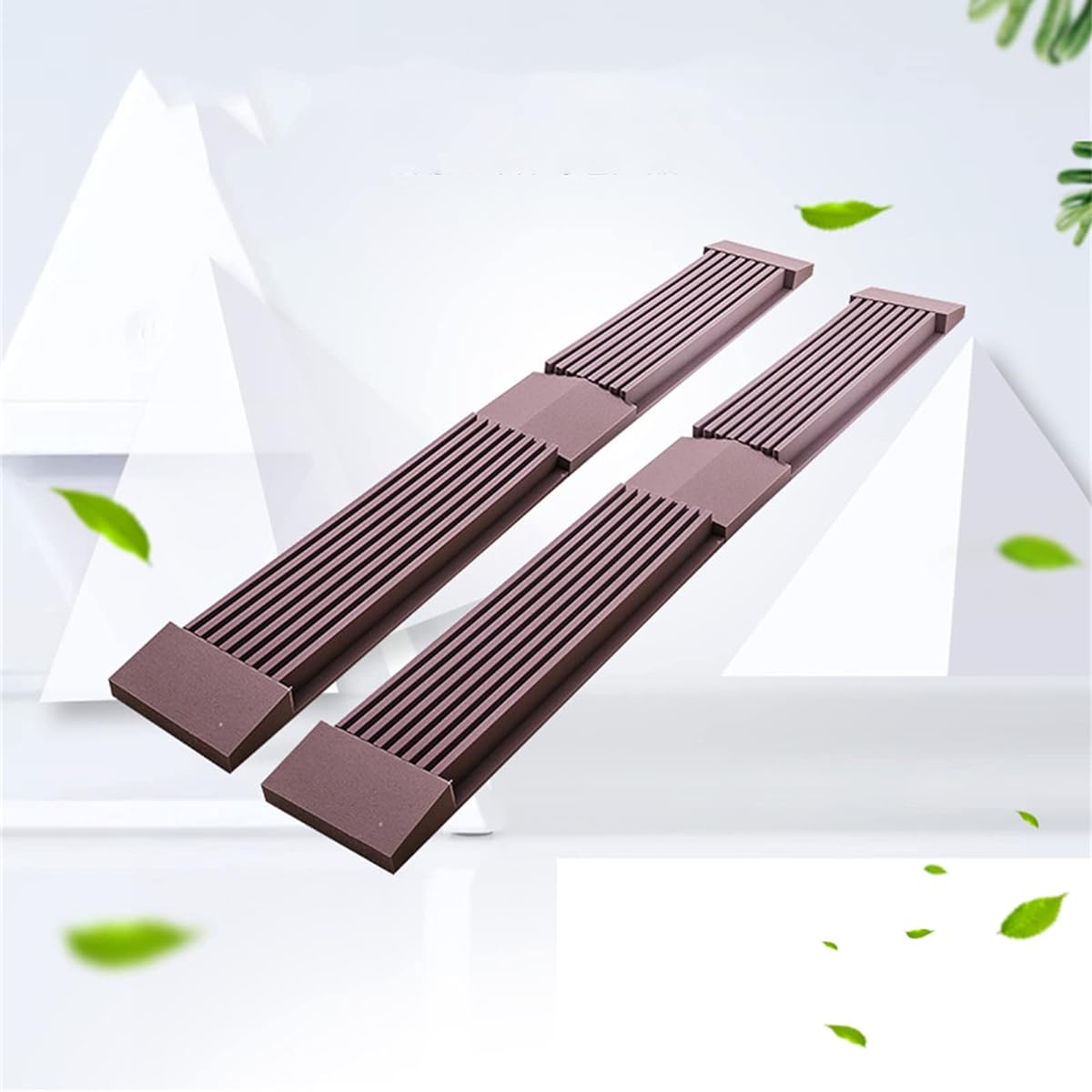 Drum Room Soundproof Cotton 240CM Fireproof Noise Reduction Soundproof Foam Panel Corner Acoustic Panel for Studio KTV Soundproofing (Purple 240*30*7.5CM) (Purple 240*30*7.5CM)