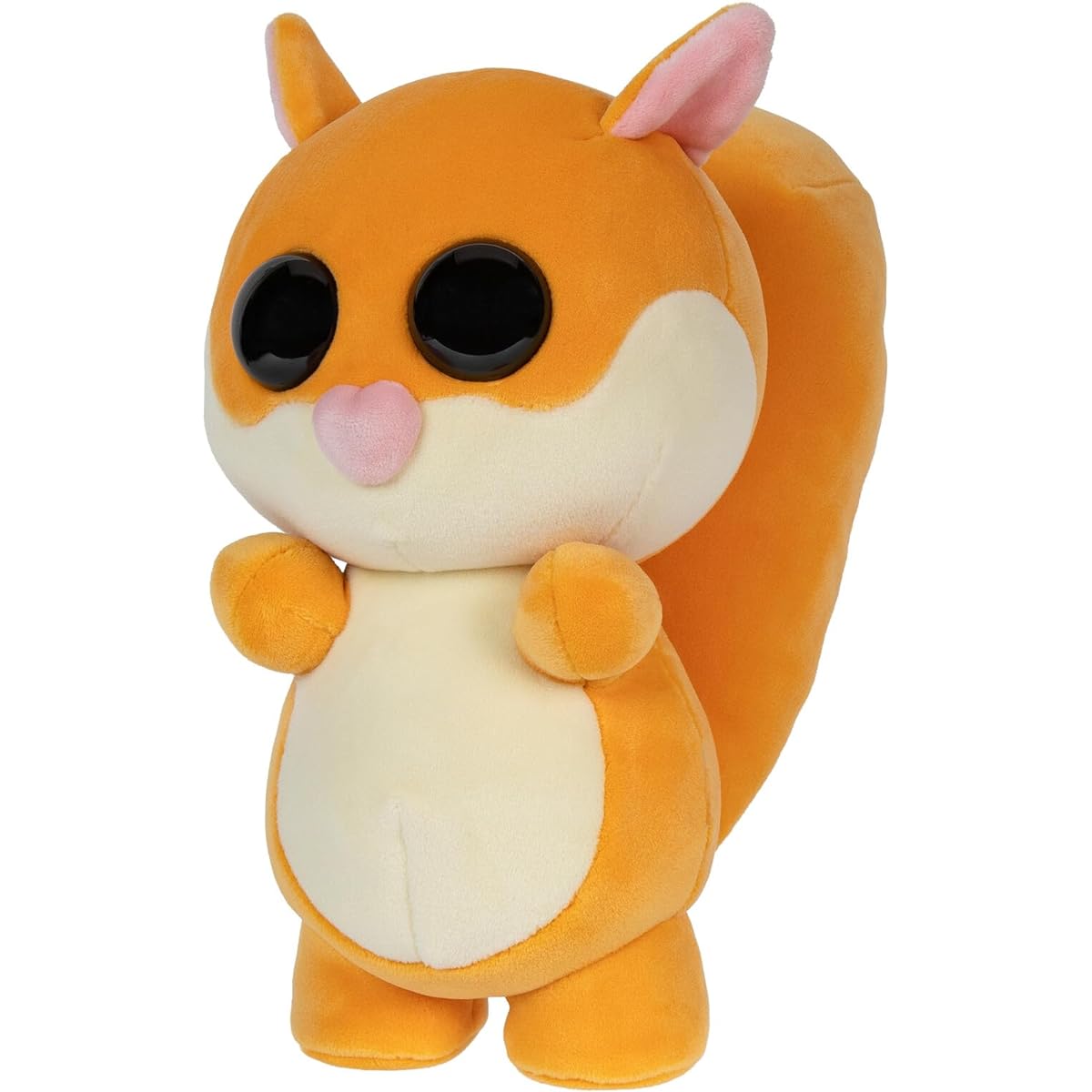Adopt Me! Collectible Plush - Red Squirrel - Series 2 - Super Rare In-Game Stylized Plush - Kids Toy Featuring Their Favorite Pet, Ages 6+
