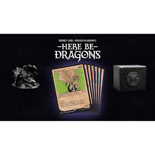 MTG Magic: The Gathering SECRET LAIR × BEADLE & GRIMM'S HERE BE DRAGONS