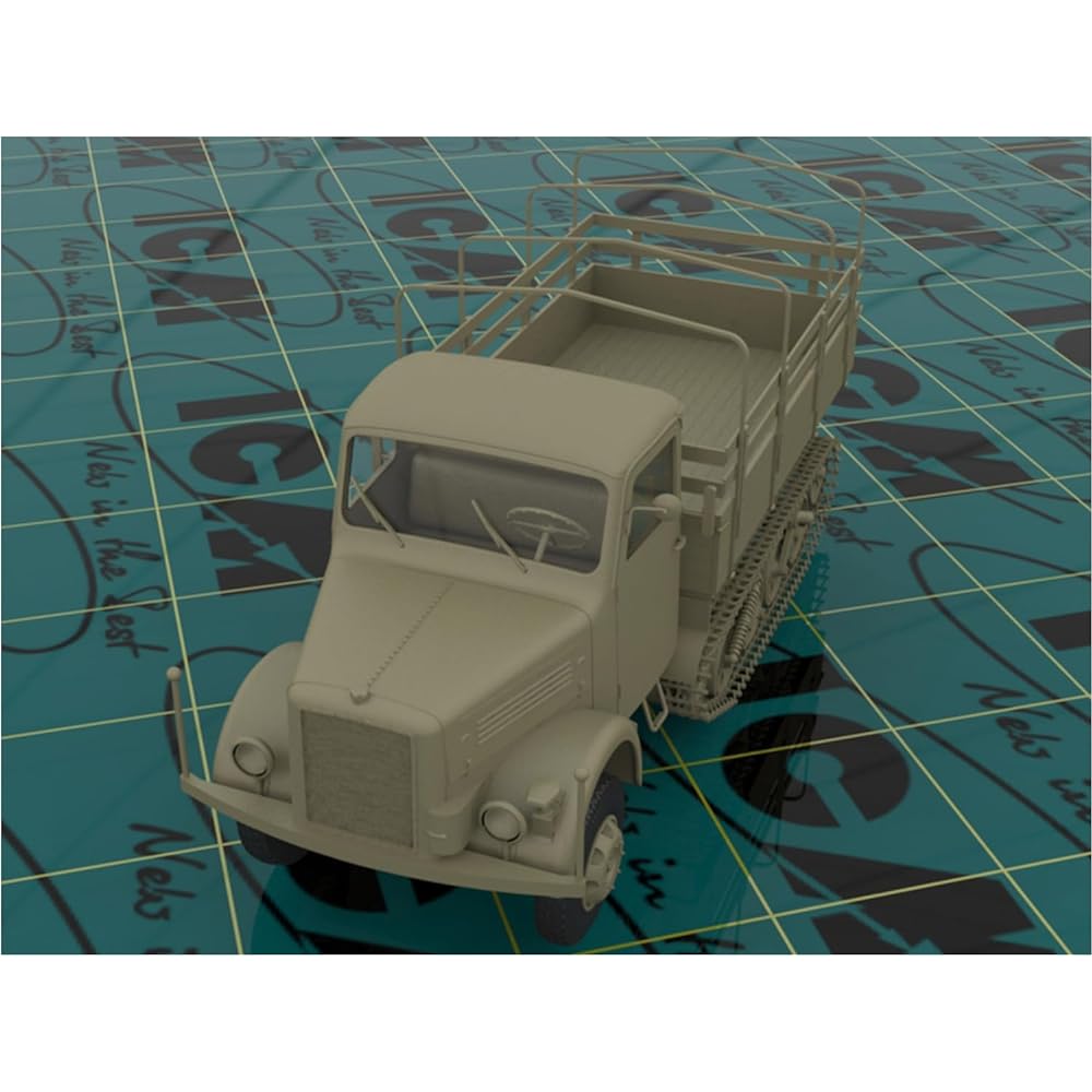 ICM 1/35 German Army KHD S3000/SS M Maltia Plastic Model 35453