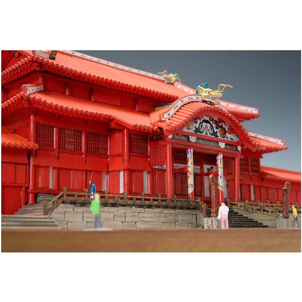 Woody Joe 1/150 Shuri Castle Wooden Model Assembly Kit