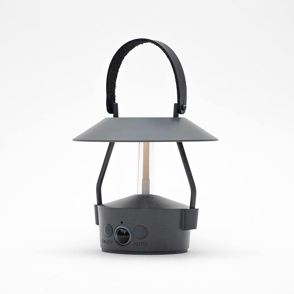 MoriMori LED Lantern MINIMO (dark gray color) FMN-2202-GY