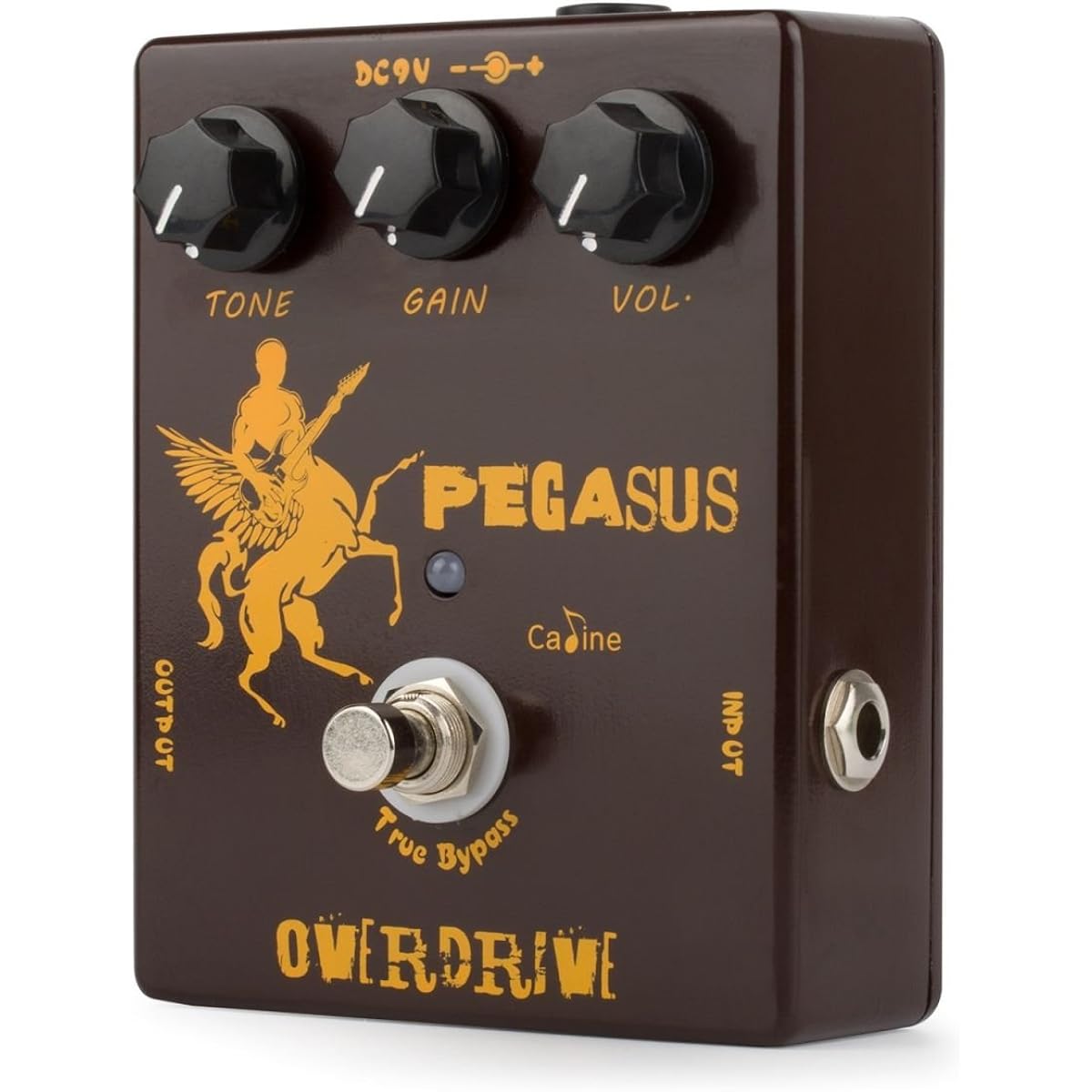 Caline CP-43 Overdrive Pedal Pegasus OD Effect True Bypass Kron Centaur Simulation