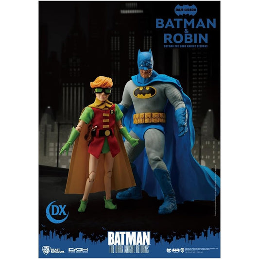 Beast Kingdom Dark Knight Returns: Batman & Robin DAH-044 DX Dynamic 8ction Multicolor