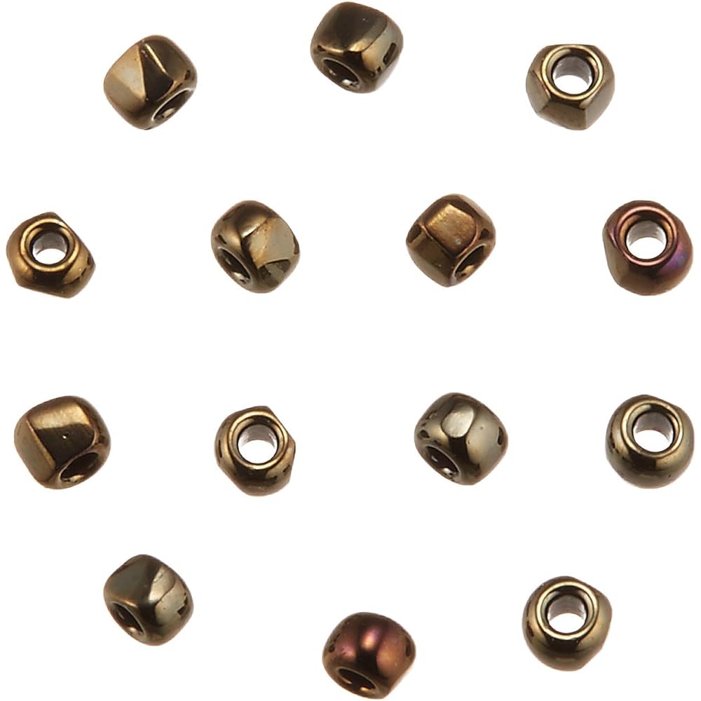 TOHO Three-cut beads, 6 bundles, threading beads, outer diameter approx. 2.2mm, CR-777, 60m