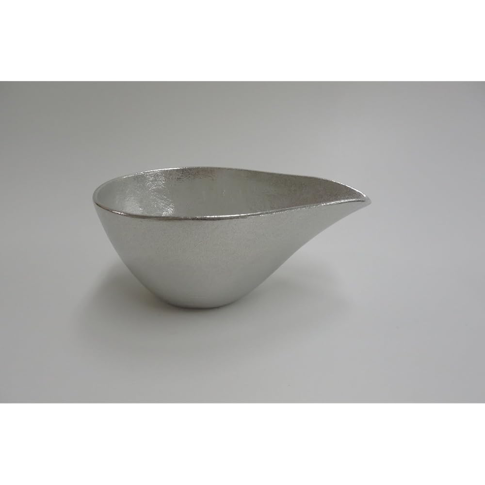 Nousaku Katakuchi (small) and sake cup set in special presentation box 100% pure tin Present Gift
