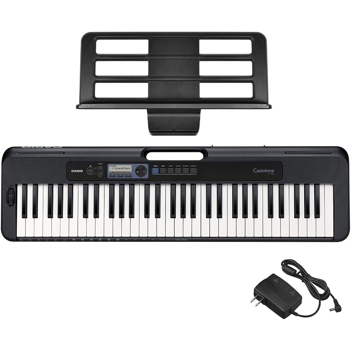 CASIO CT-S300 Black 61 Keys Casiotone Keyboard Electronic Piano
