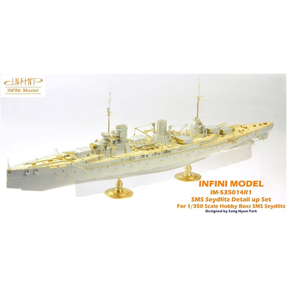 Infini Model 1/350 IM Series for German Navy Battlecruiser Seydlitz (for HB) Plastic Model Parts IM53514