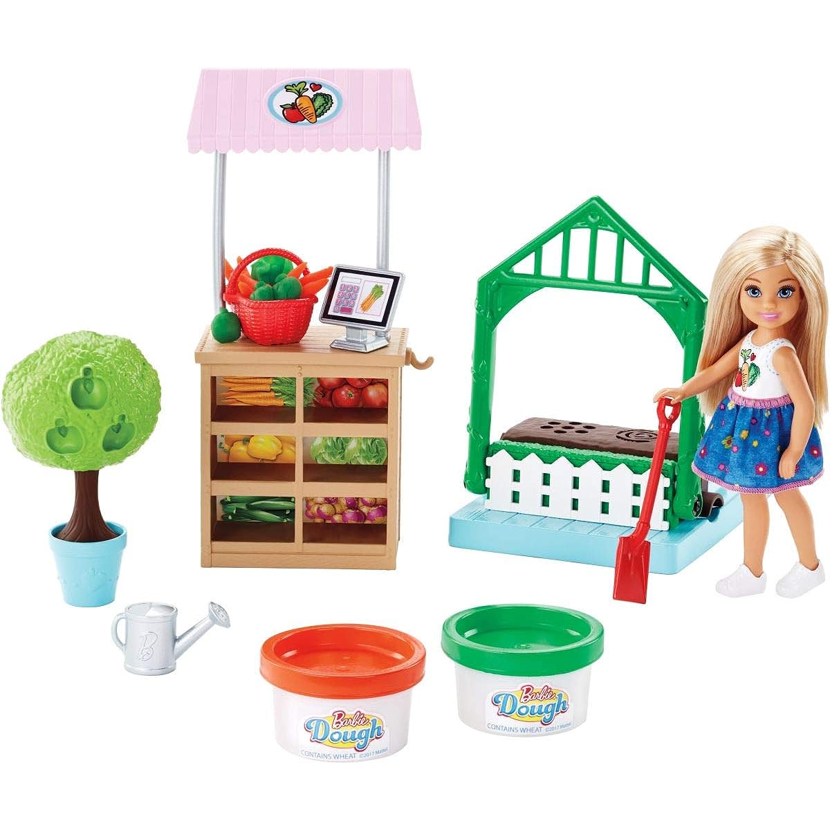 Barbie dolls and playsets