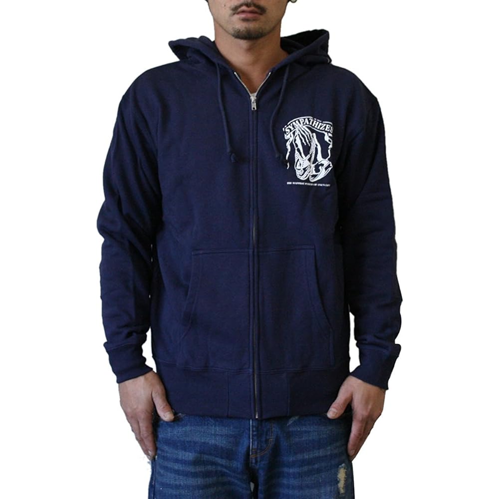 (Confuse) CONFUSE Hoodie Men's Sweatshirt Maria Print Zip Hoodie cf-rem-swziph-02