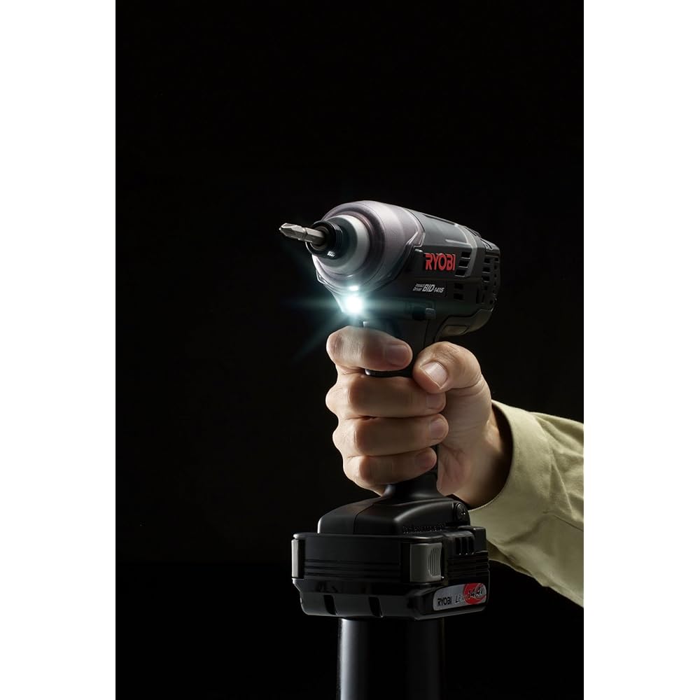 Kyocera Old Ryobi Rechargeable Impact Driver BID-1415 14.4V 657751A [Lightweight and compact, strong screw tightening with maximum tightening torque of 135N m] Lithium ion 14.4V Screw tightening capacity (small screws) M4 to M8 / (normal bolts) )M5~M14・(
