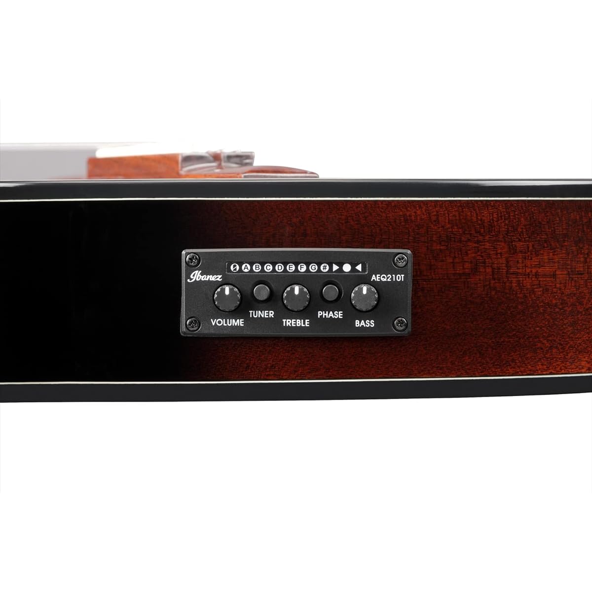 Ibanez thin body Elegat guitar with body thickness of approximately 70mm [Dark Violin Sunburst] GA30TCE-DVS