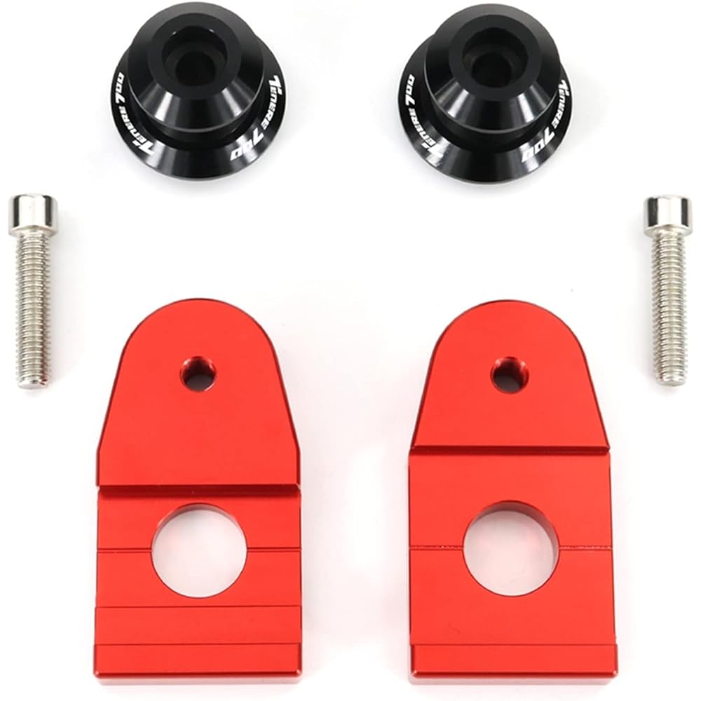 Stand Screw Slider Great Motorcycle Accessories for Yamaha Tenere700 Tenere700 XTZ690 2019-2020 Swing Arm Spool Slider Bracket Spool (Color: Black)