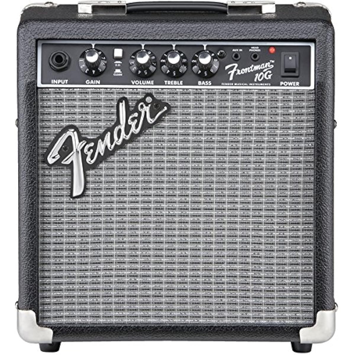 [Set purchase] Fender guitar amplifier FRONTMAN 10G 100V JPN DS & [Reliable products from Japanese companies] Kikutani guitar stand with anti-tipping rubber GS-102B
