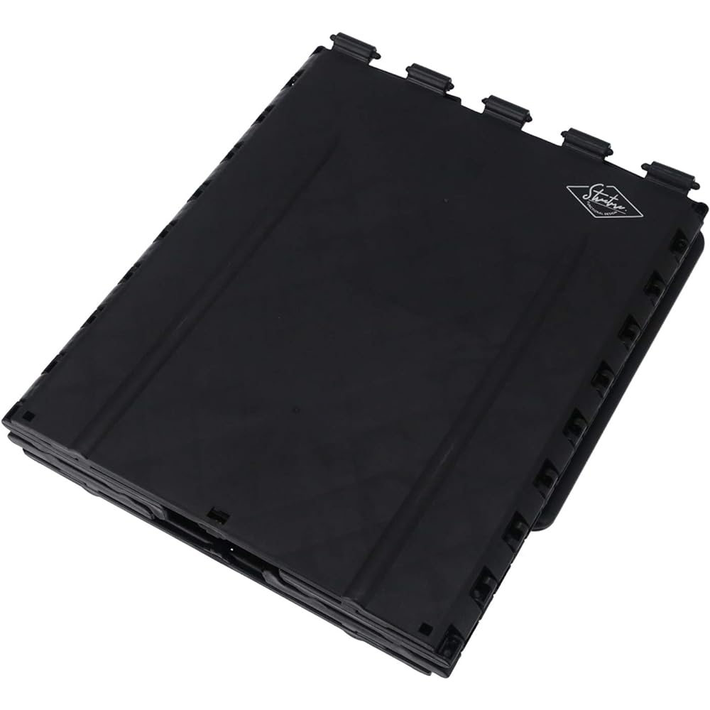 Fuji Boeki 86105 Storage Box, Camping Trash Can, Folding Chair, Outdoor Chair, Width 32cm, Black, Load Capacity 80kg