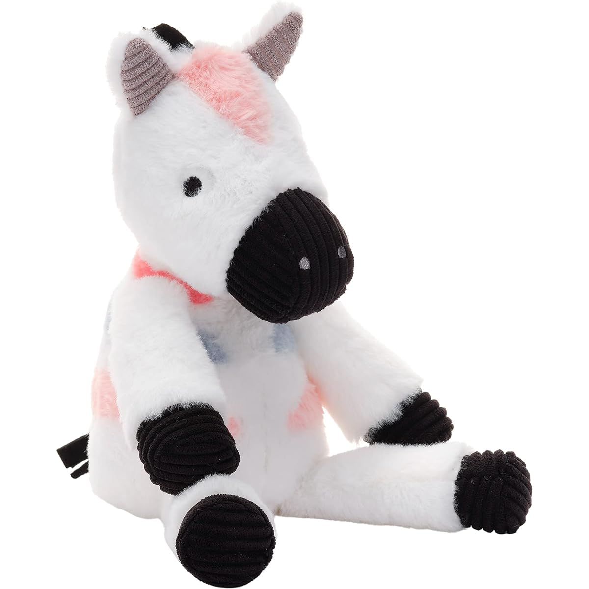 Lambs & Ivy Jazzy Jungle Plush Colorful Zebra Stuffed Animal