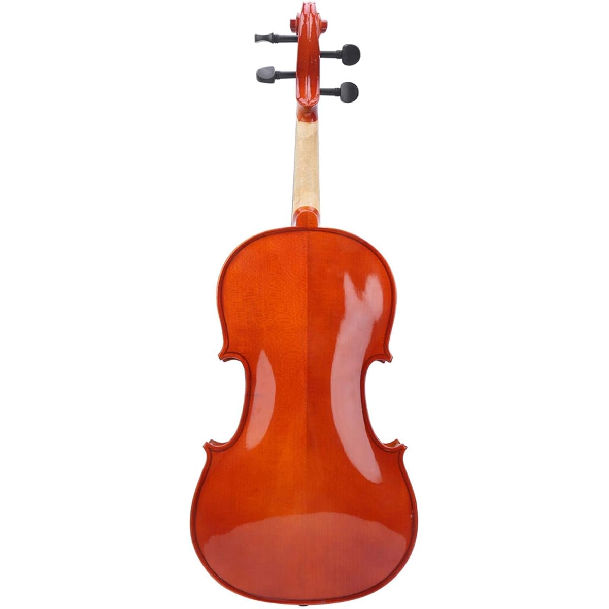 Solid Wood Viola, Bow Case Natural Color String Instrument Viola Beginner