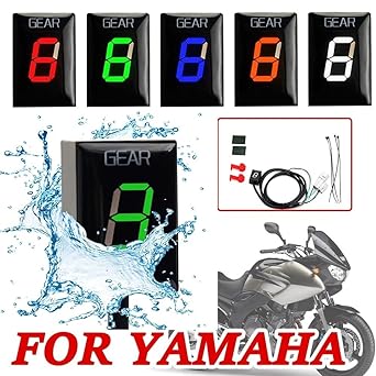 Digital Meter Display Yamaha TDM900 YS250 Fazer YS 250 XVS 1100 XVS1100 Dragster Motorcycle Accessories Gear Indicator Speed Gear Display Meter Indicator Meter Display