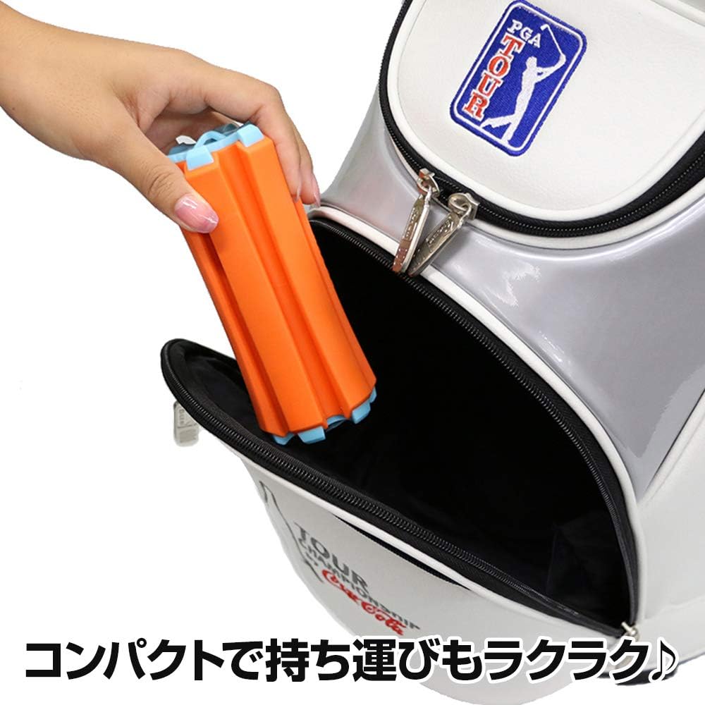 DAIYA GOLF Club Carry Case SILO GOLF CLUB CARRIER Storage Stand Ideal for Self-Play Compact CC-040