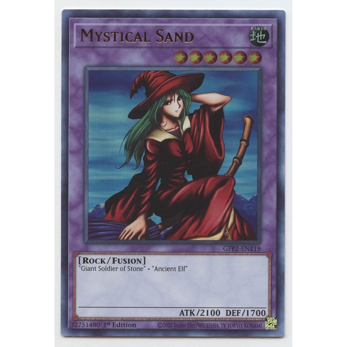 Mysterious Sand - GFP2-EN119 - Ultra Rare - First Edition