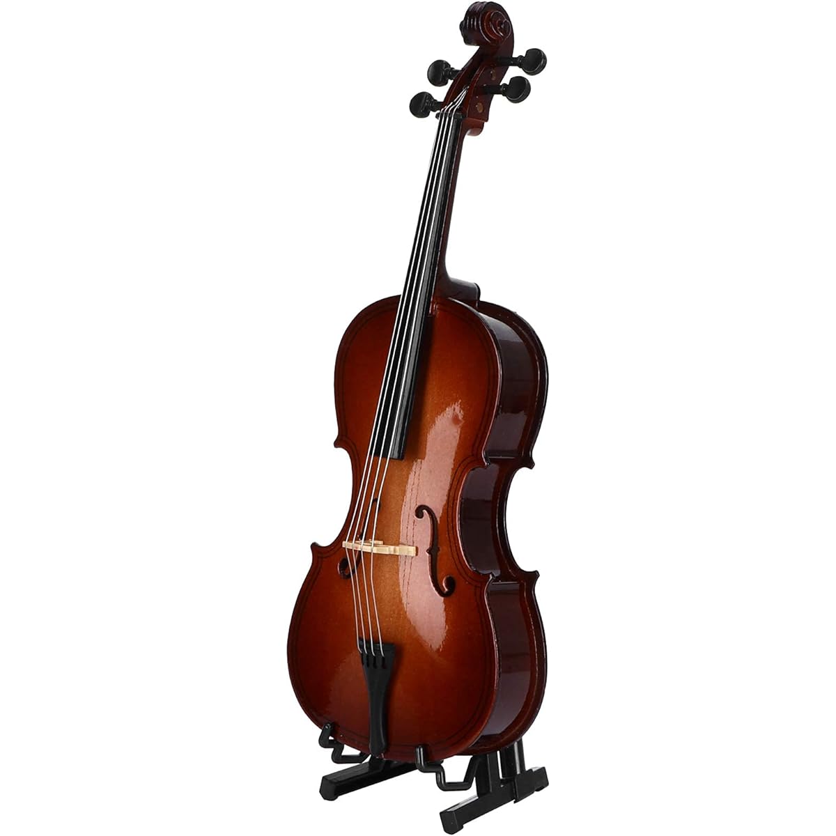 Wooden Cello Model, Clear, Distinctive, Exquisite and Strong Practicality, for Miniature Cello Collectors, Craft Collection, Gift