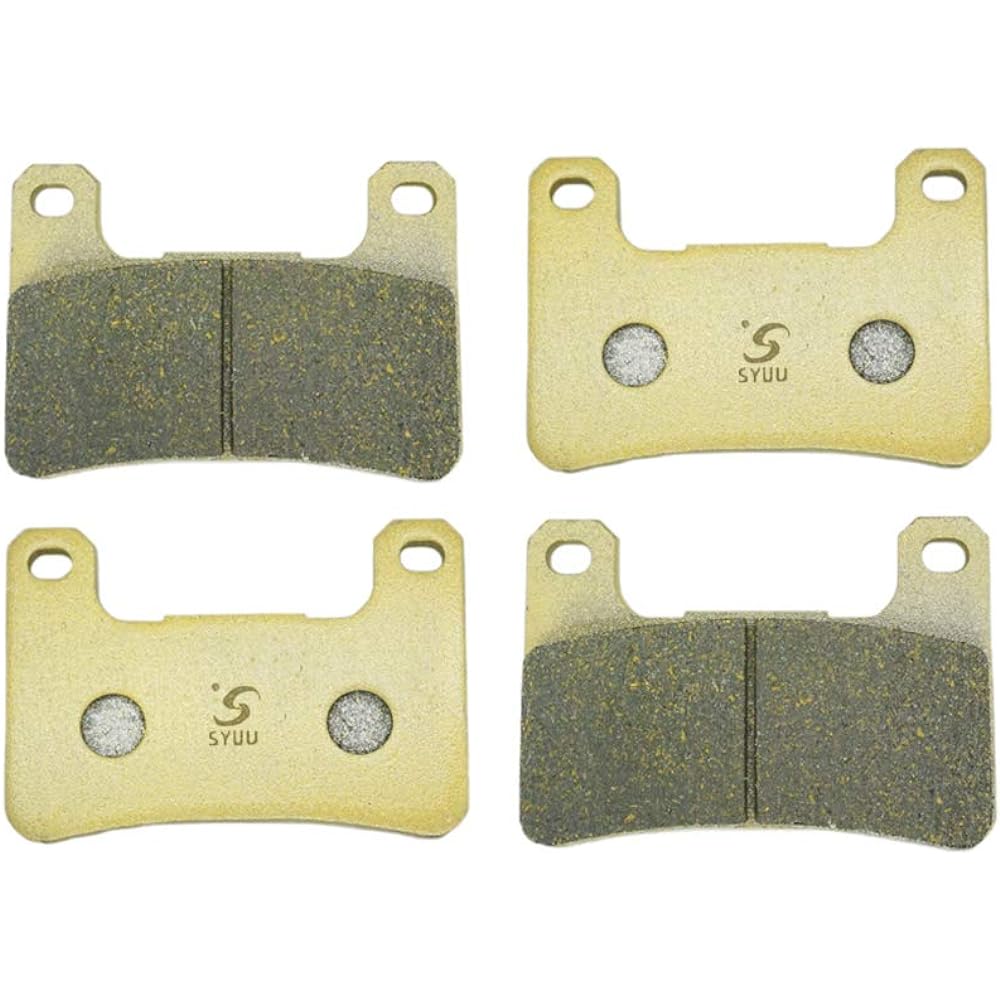 SYUU Motorcycle Replacement Front Rear Brake Pads Suzuki GSX 1300 R Hayabusa 2008 2009 2010 2011 2012 FA379F FA419R
