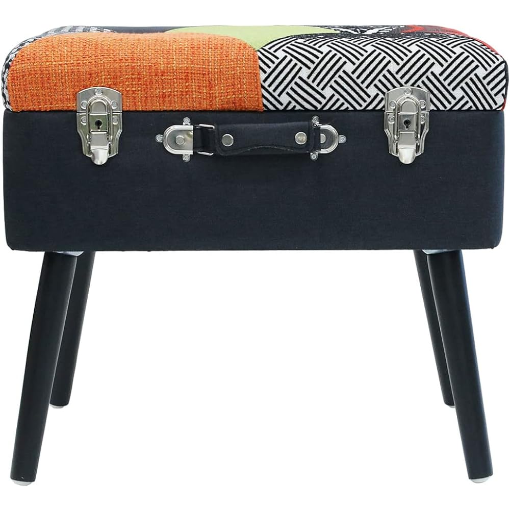 Le Studio [40-2M-405] Patchwork stool (storable)