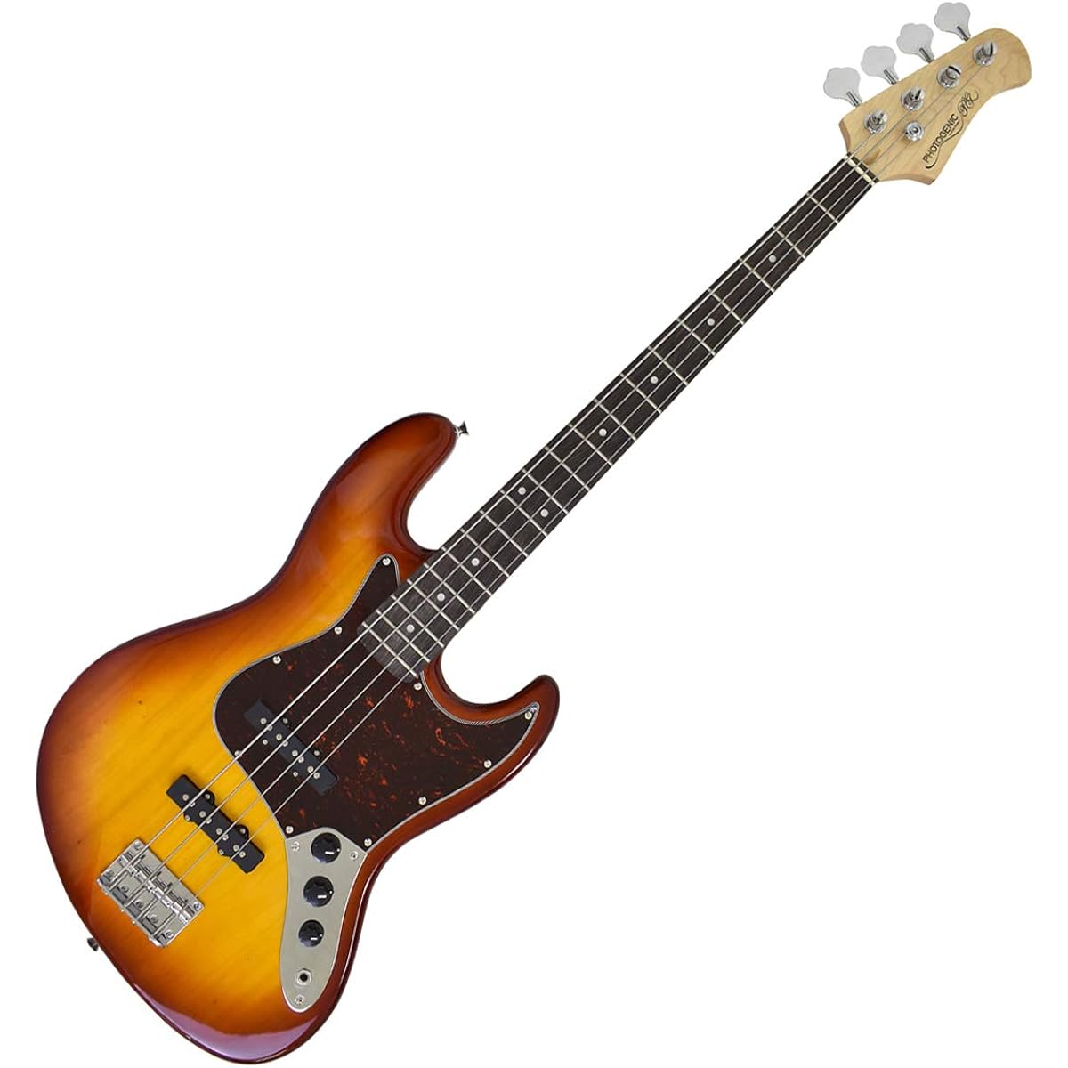 Photogenic JB-240 DCS Bass Beginner 12-piece Set [With Headphone Amplifier] Jazz Bass Type Photogenic
