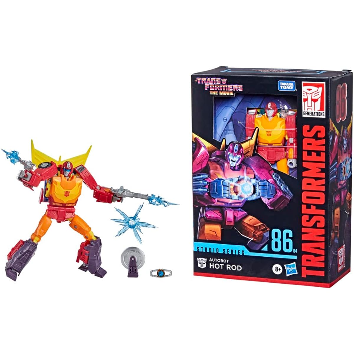 Transformers Studio Series 86-04 Voyager Autobot Hot Rod
