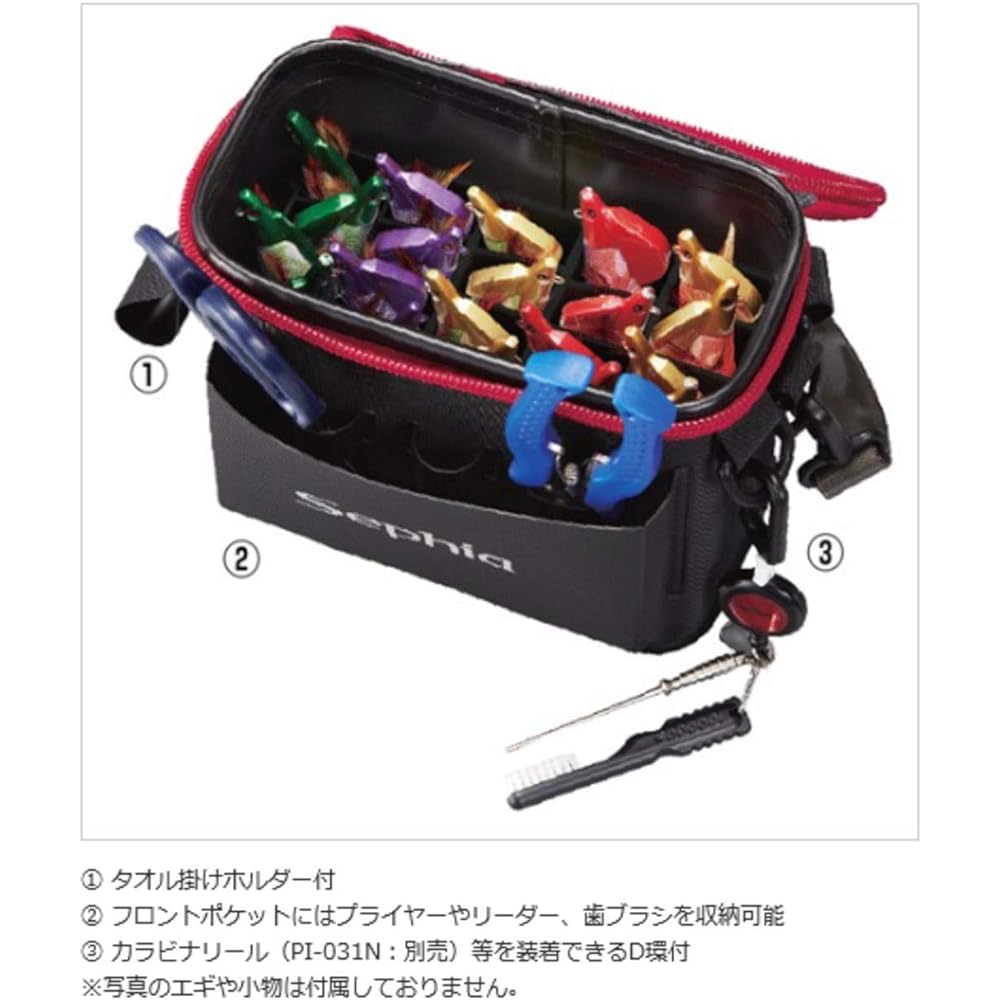 SHIMANO Sephia Funen Egi Pouch Black BK-248Q
